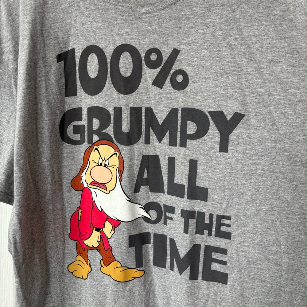 Disney Grumpy Grey shirt from Snow White